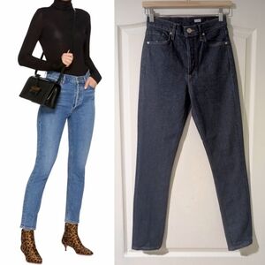 NWT Goldsign | The High Rise Slim In Rinse Dark Wash